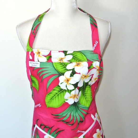 Suzi's Young Fashion Hawaii Floral Apron NWT - Picture 3 of 6
